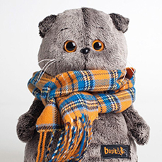 Игрушка мягкая кот 